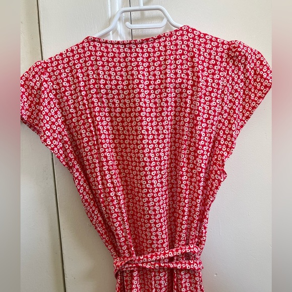 Aerie Floral Wrap Dress - Picture 6 of 6